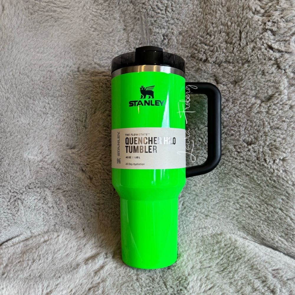 Stanley H2.0 Quencher Tumbler - Neon Green